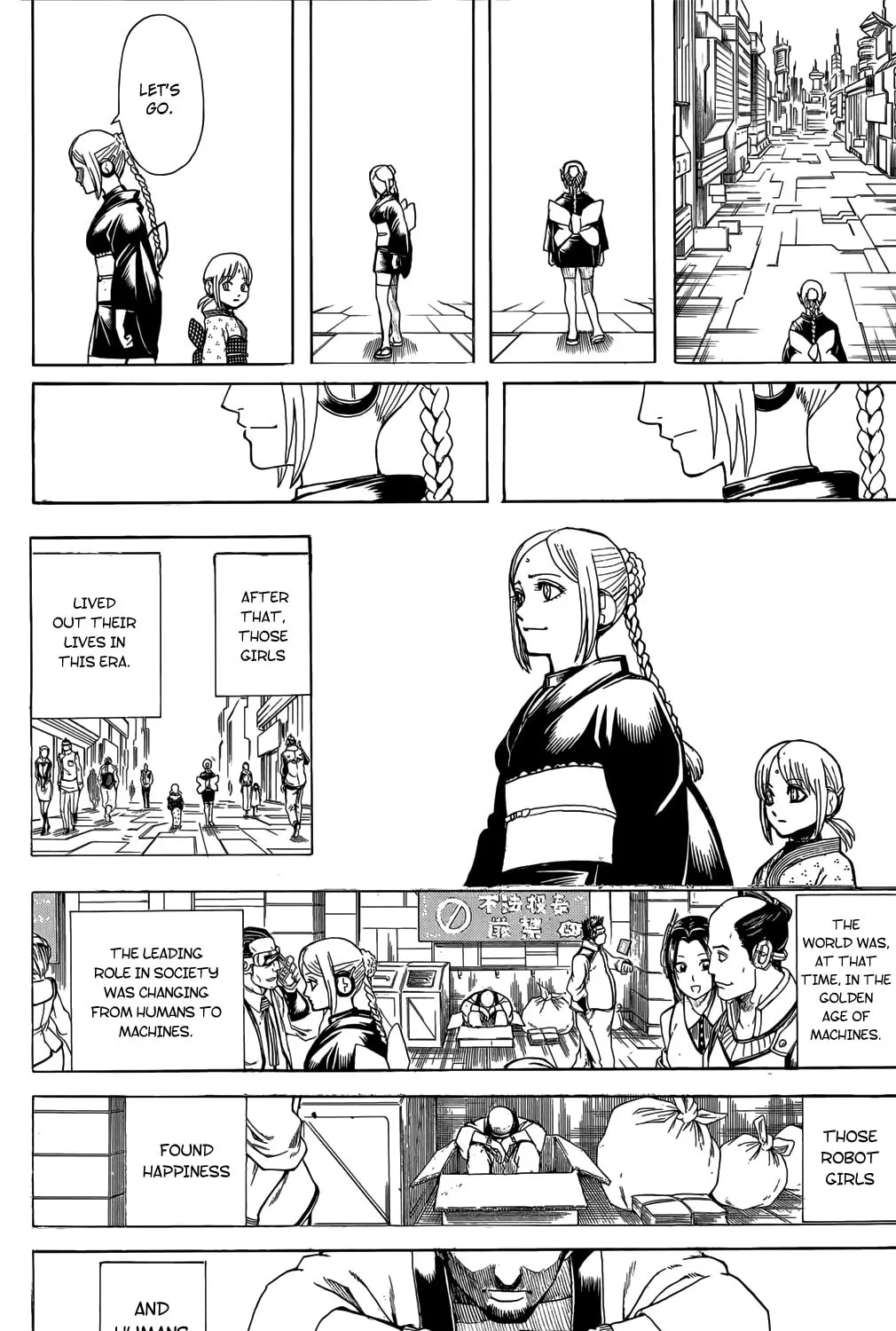 Read Gin Tama (Colored) chapter 704 image 110 on Lezhin