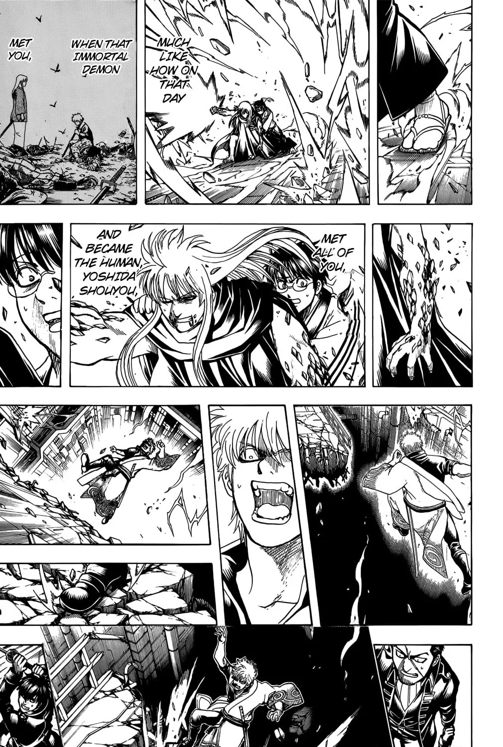 Read Gin Tama (Colored) chapter 704 image 32 on Lezhin