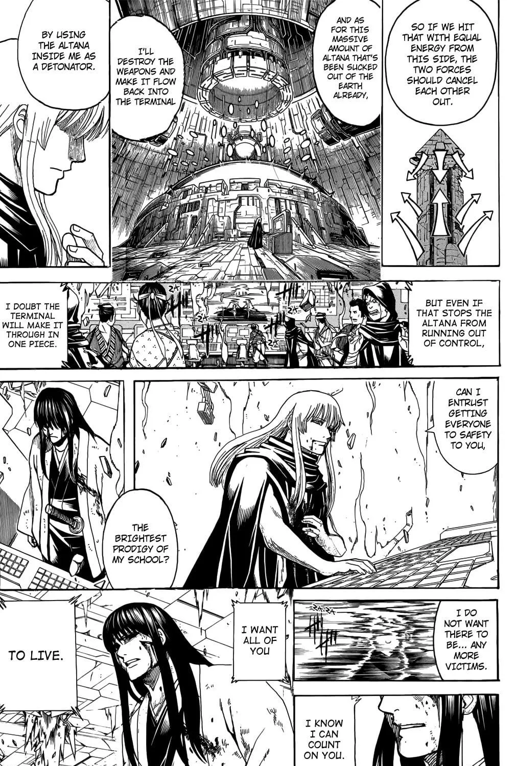 Read Gin Tama (Colored) chapter 704 image 4 on Lezhin