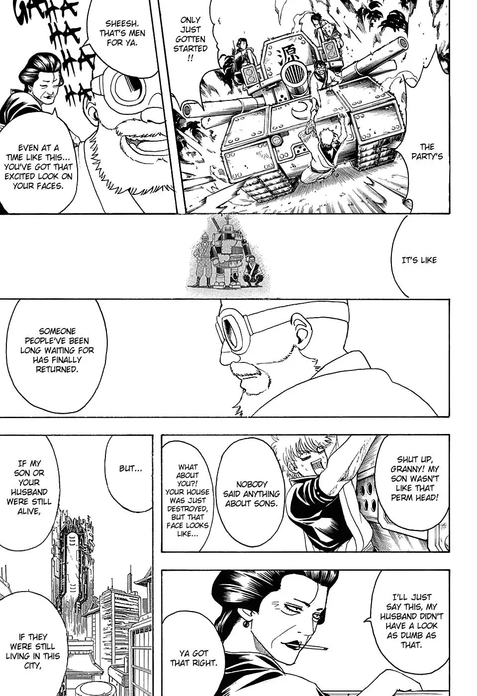 Read Gin Tama chapter 598 image 8 on Lezhin