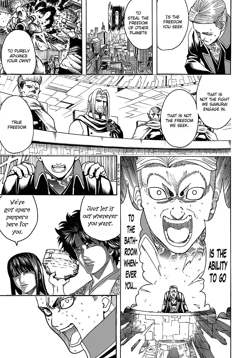Read Gin Tama chapter 600 image 4 on Lezhin
