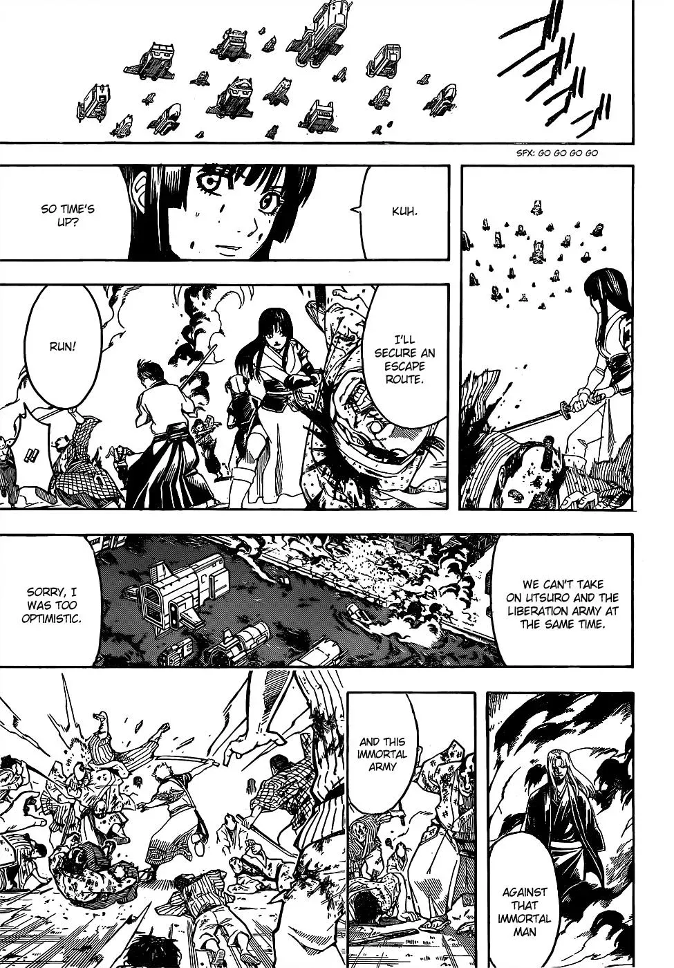 Read Gin Tama chapter 604 image 12 on Lezhin