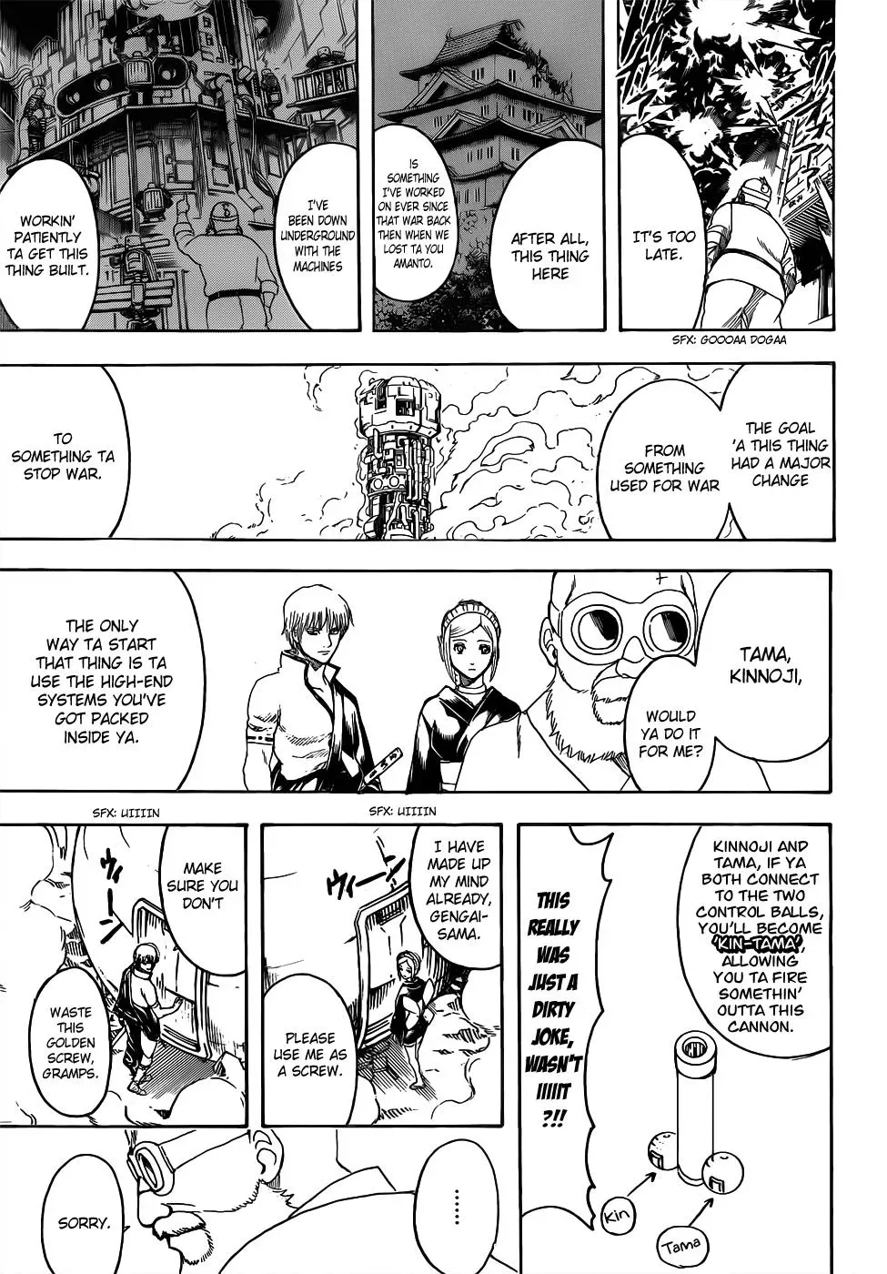 Read Gin Tama chapter 609 image 10 on Lezhin