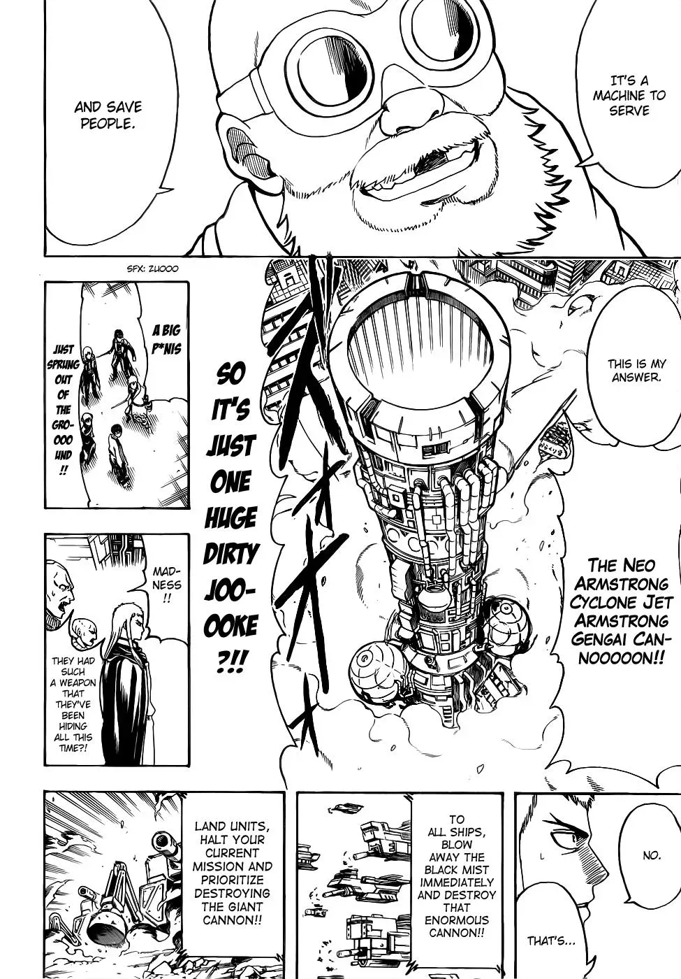 Read Gin Tama chapter 609 image 9 on Lezhin