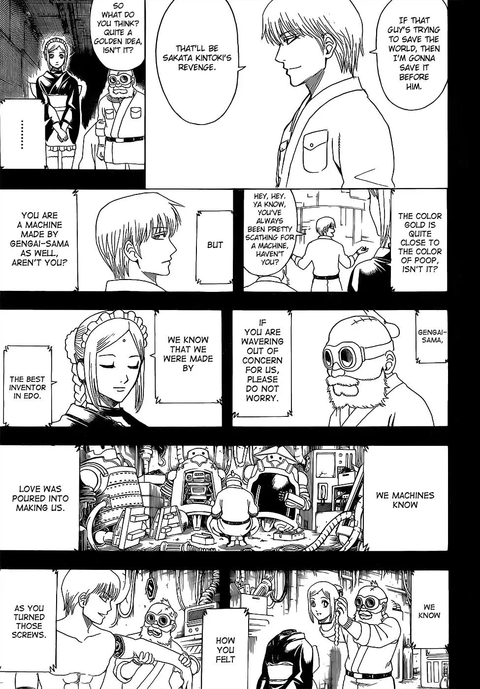 Read Gin Tama chapter 610 image 8 on Lezhin