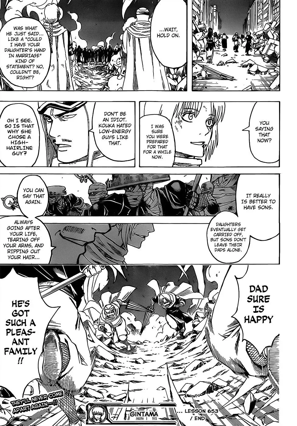 Read Gin Tama chapter 653 image 18 on Lezhin