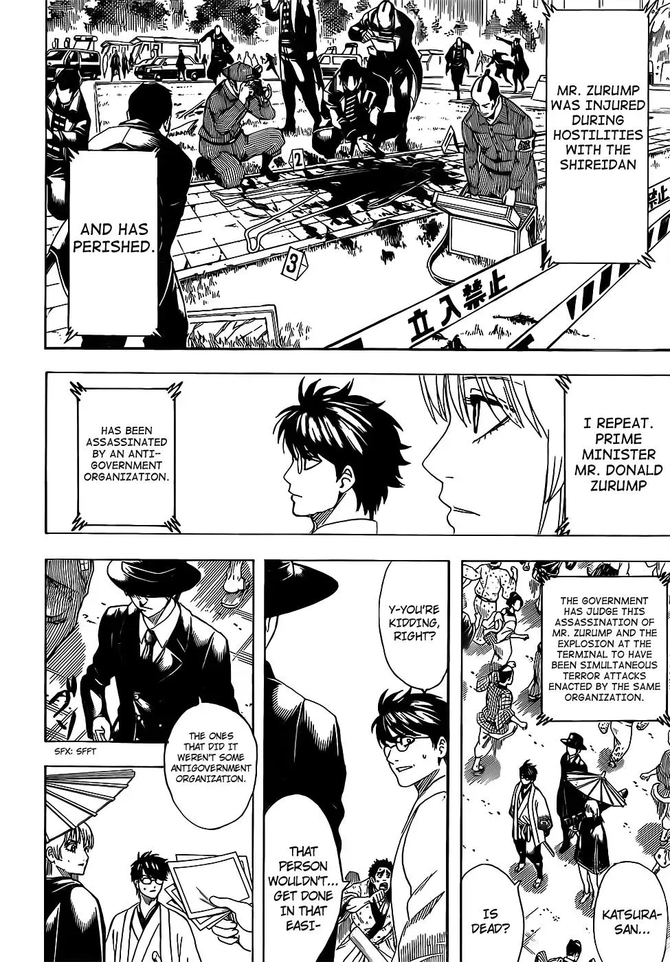 Read Gin Tama chapter 690 image 9 on Lezhin