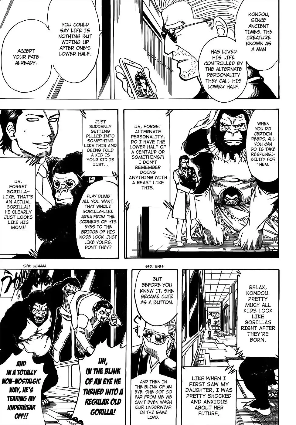 Read Gin Tama chapter 693 image 8 on Lezhin