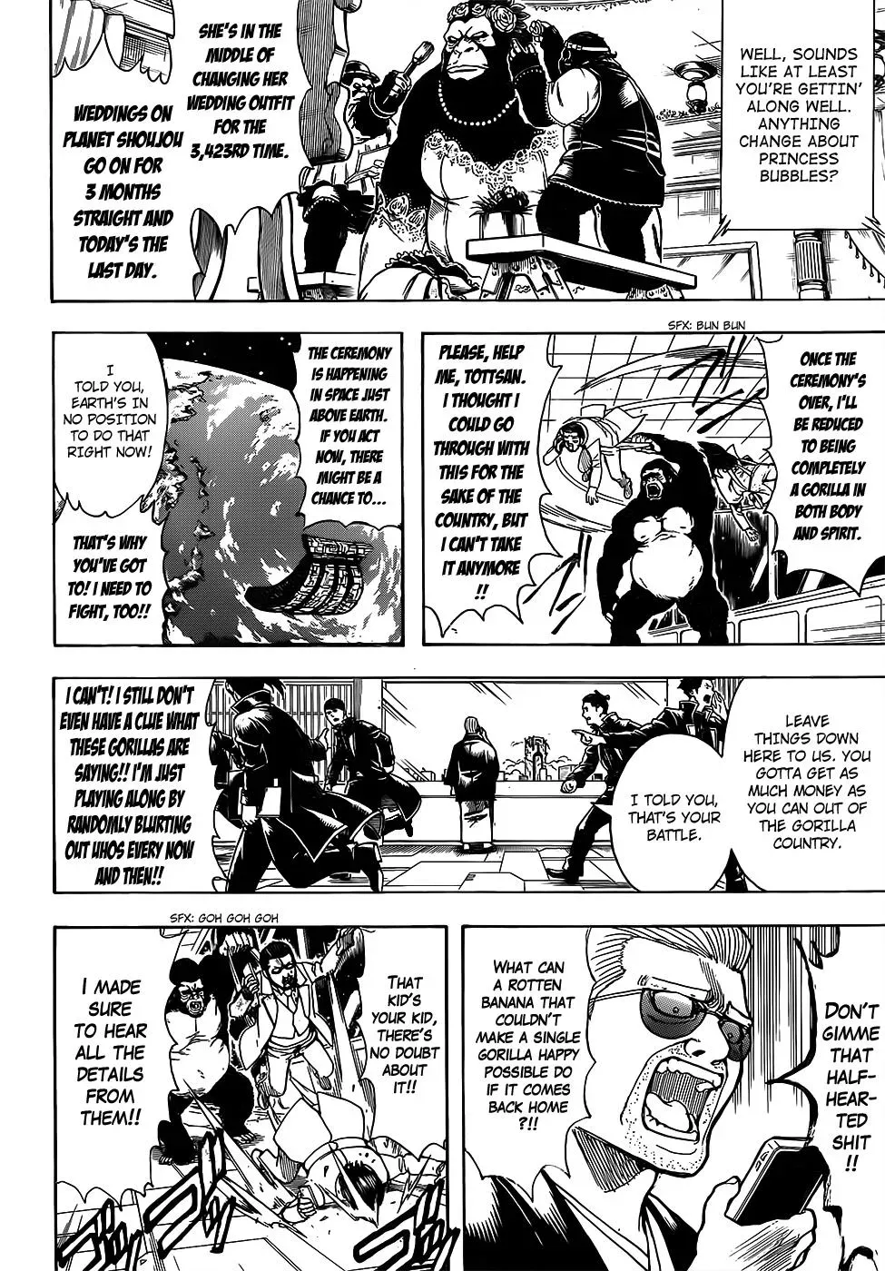 Read Gin Tama chapter 693 image 9 on Lezhin