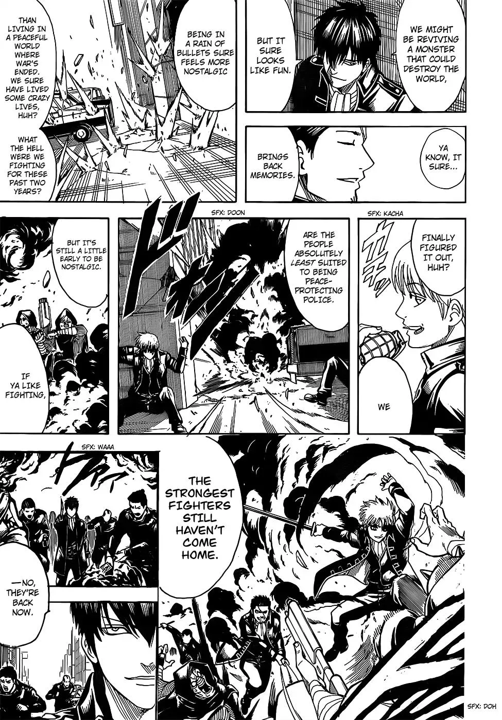 Gin Tama Chapter 696 page 11 - 
