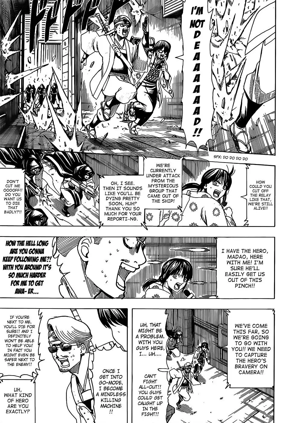 Gin Tama Chapter 696 page 13 - 