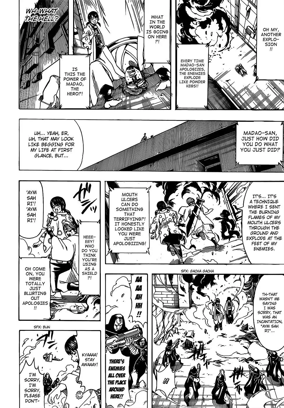 Gin Tama Chapter 696 page 16 - 