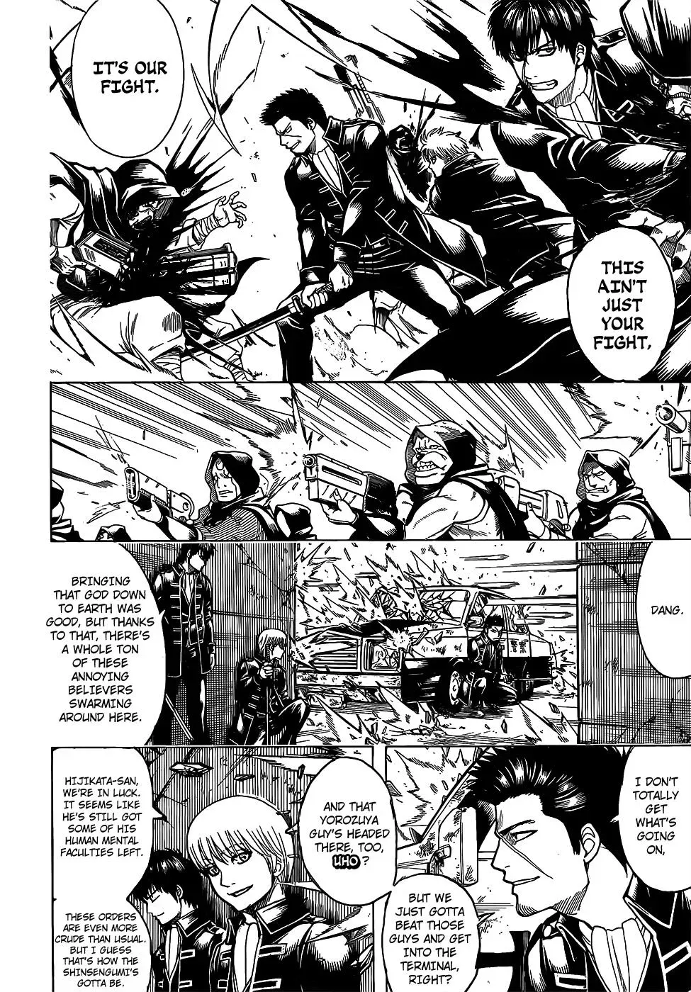 Gin Tama Chapter 696 page 10 - 