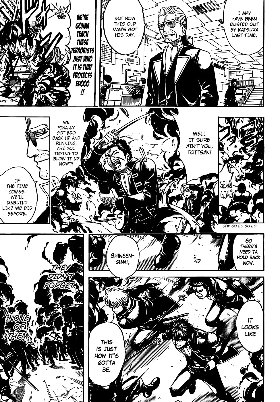 Read Gin Tama chapter 698 image 12 on Lezhin