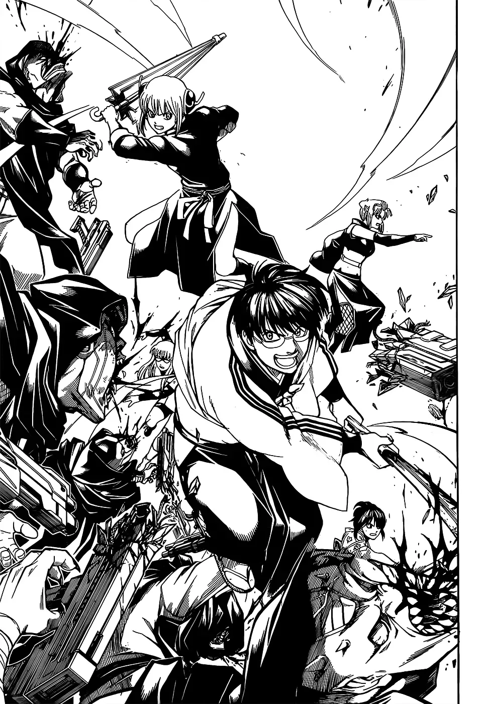 Read Gin Tama chapter 698 image 8 on Lezhin