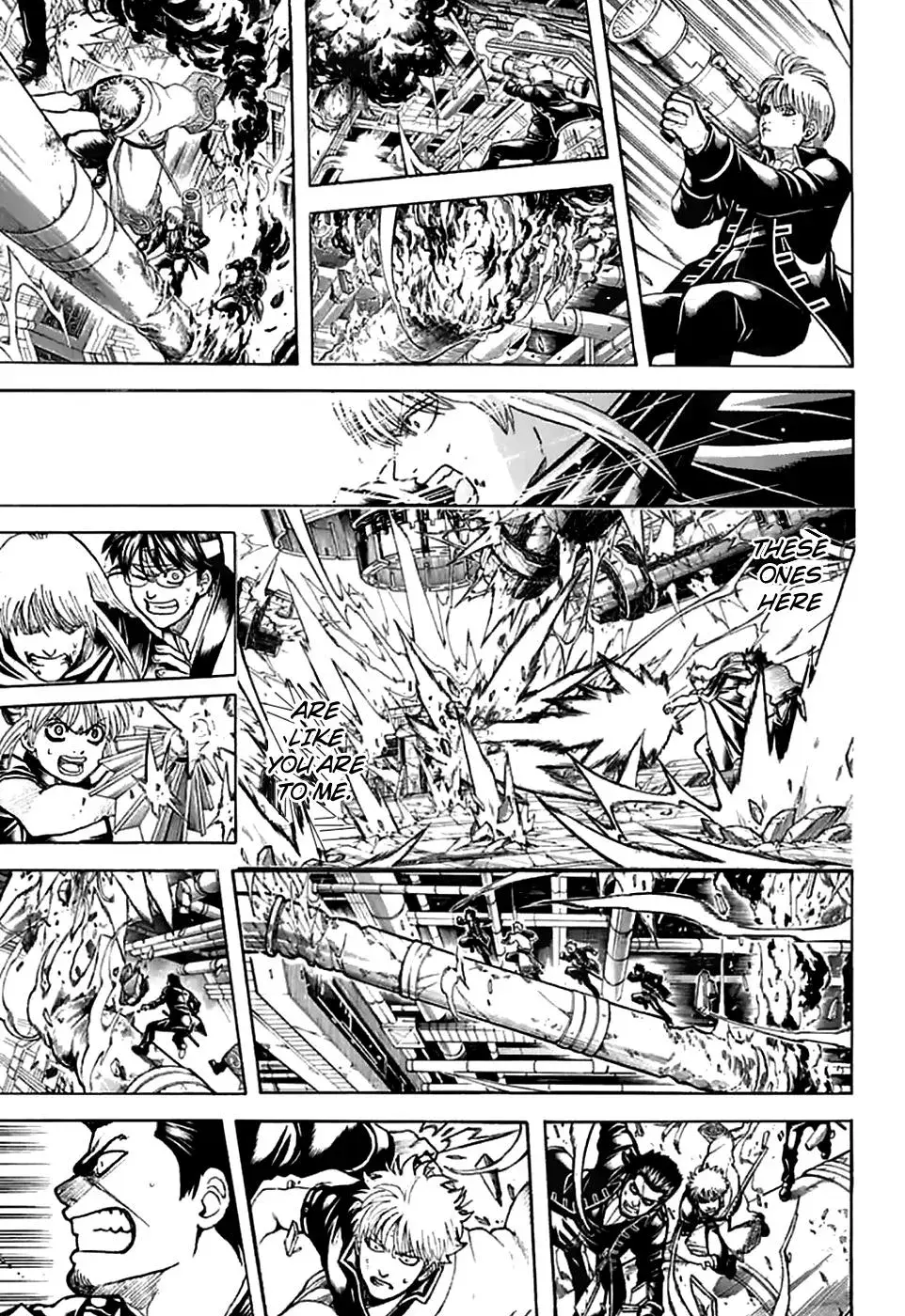 Read Gin Tama chapter 704 image 14 on Lezhin