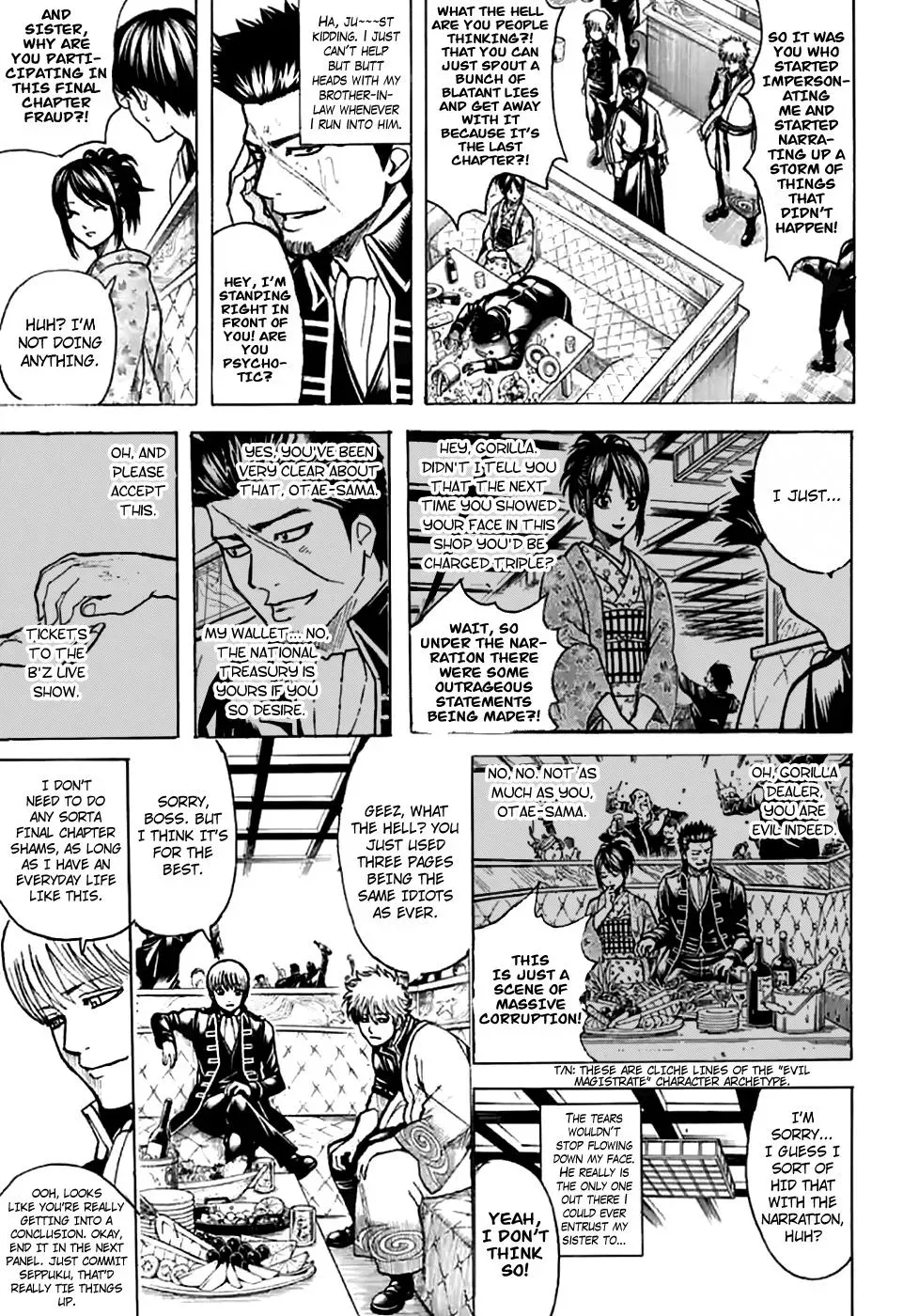Read Gin Tama chapter 704 image 38 on Lezhin