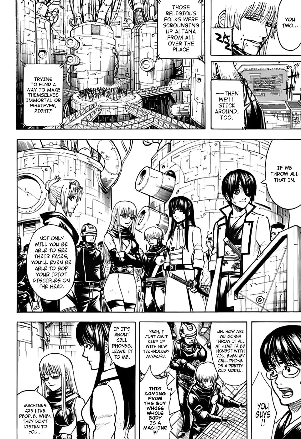 Read Gin Tama chapter 704 image 7 on Lezhin