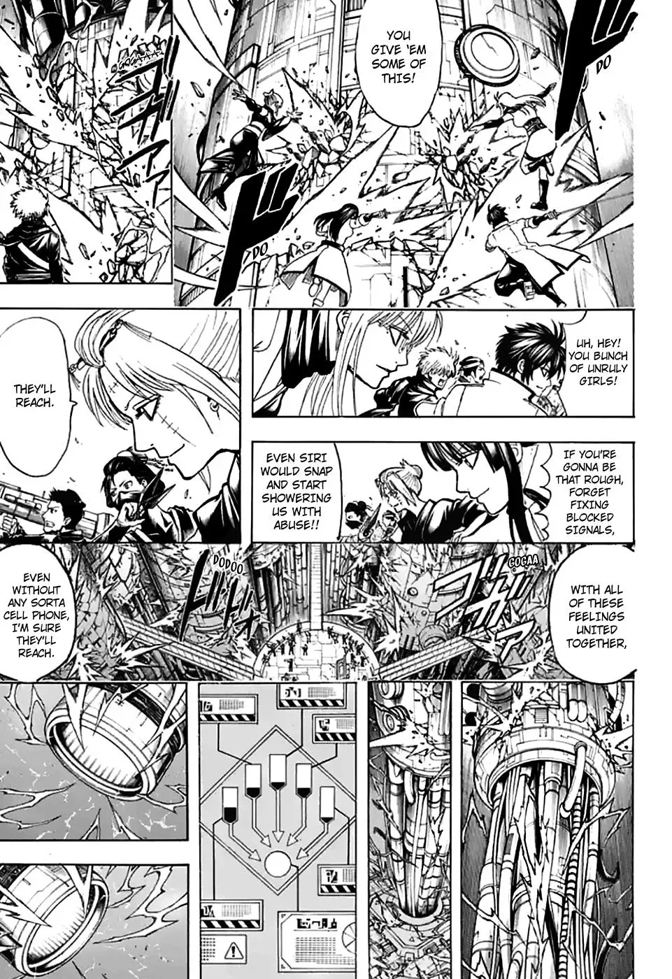 Read Gin Tama chapter 704 image 8 on Lezhin