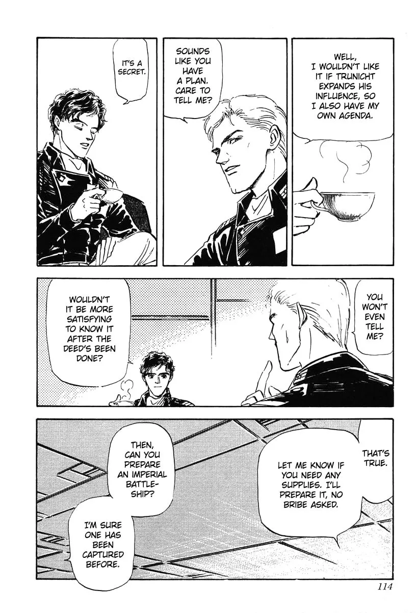 Read Ginga Eiyuu Densetsu chapter 15 image 7 on Lezhin