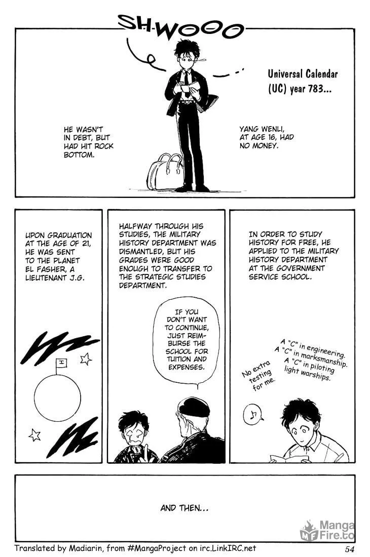 Read Ginga Eiyuu Densetsu chapter 2 image 14 on Lezhin