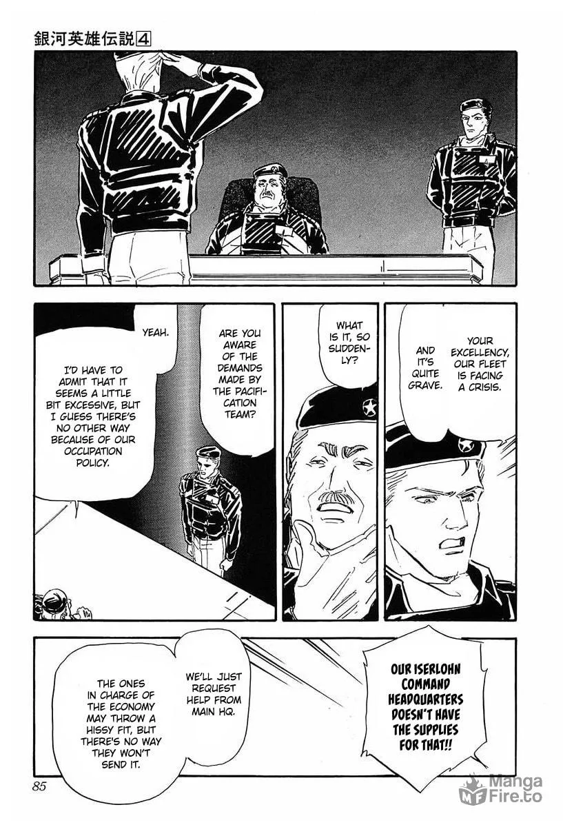Read Ginga Eiyuu Densetsu chapter 35 image 2 on Lezhin