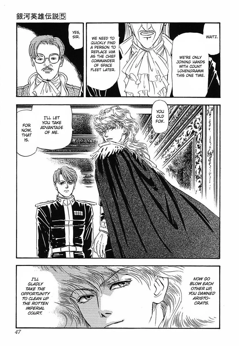 Read Ginga Eiyuu Densetsu chapter 43 image 12 on Lezhin