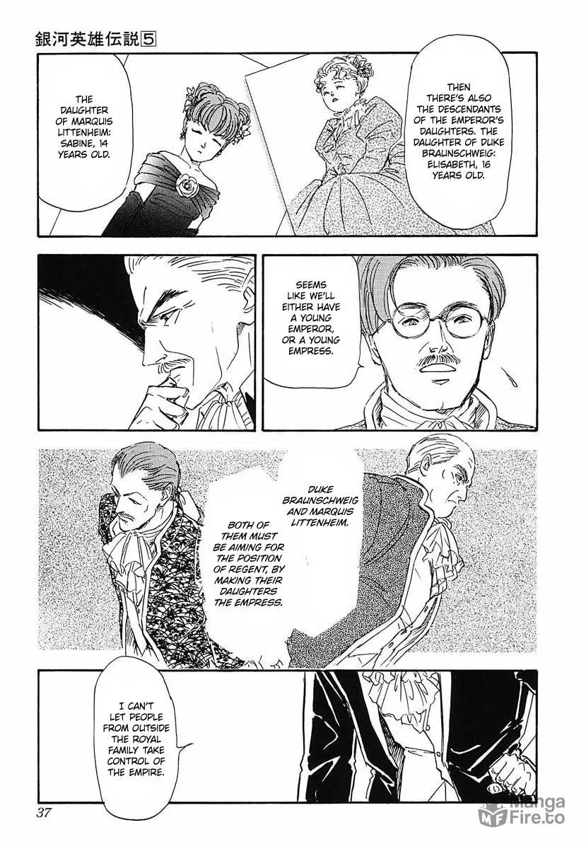 Read Ginga Eiyuu Densetsu chapter 43 image 2 on Lezhin