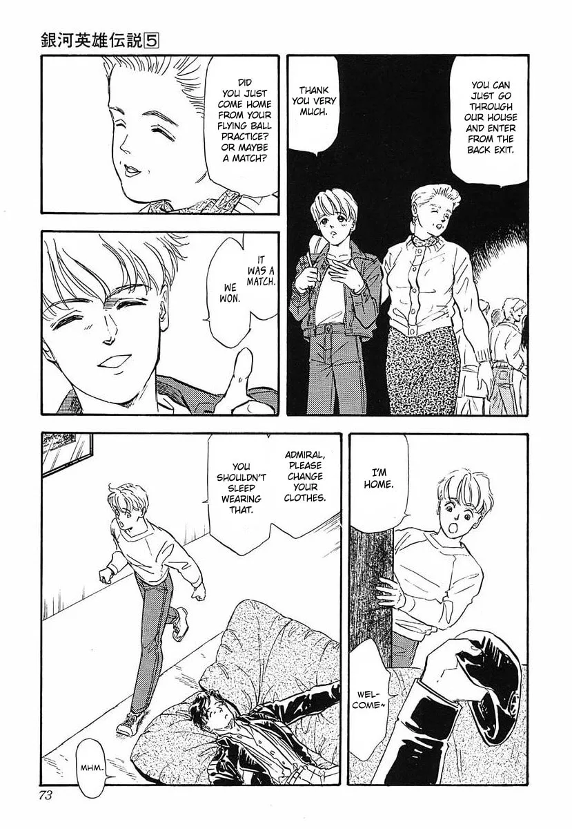 Read Ginga Eiyuu Densetsu chapter 45 image 1 on Lezhin