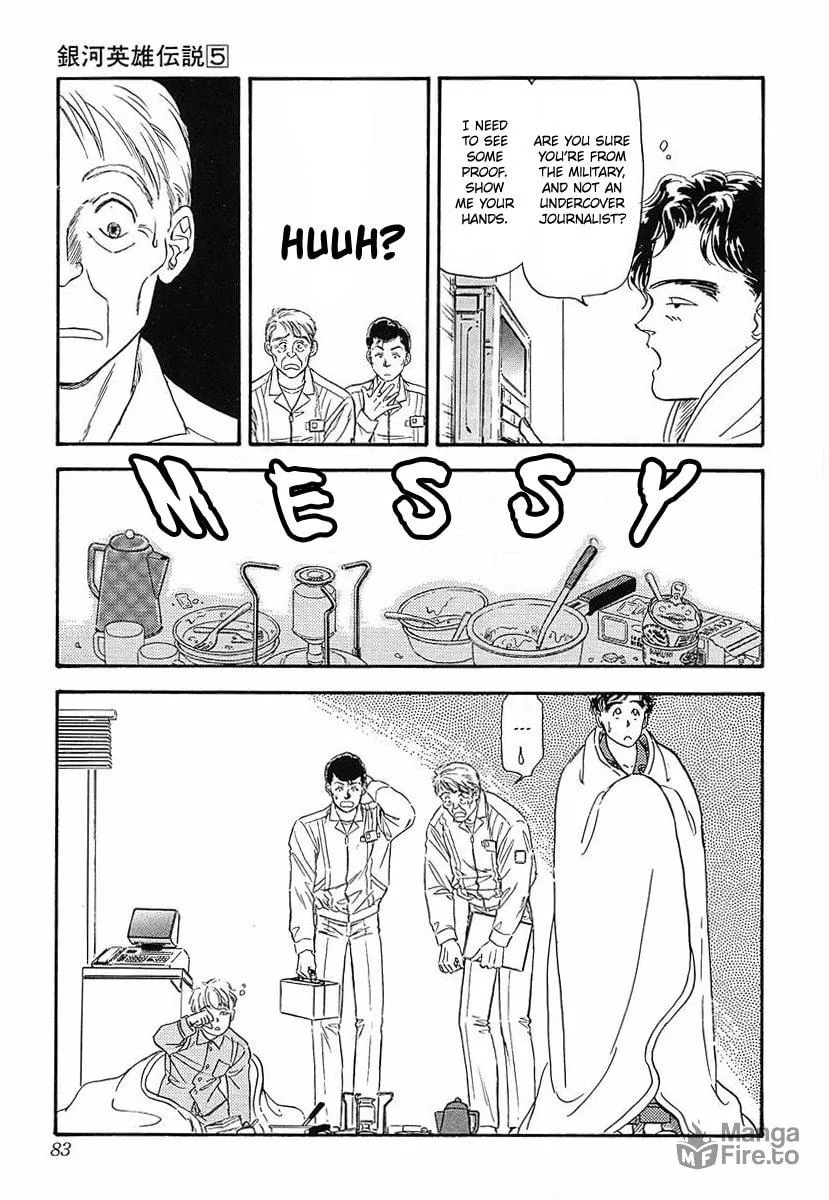 Read Ginga Eiyuu Densetsu chapter 45 image 11 on Lezhin