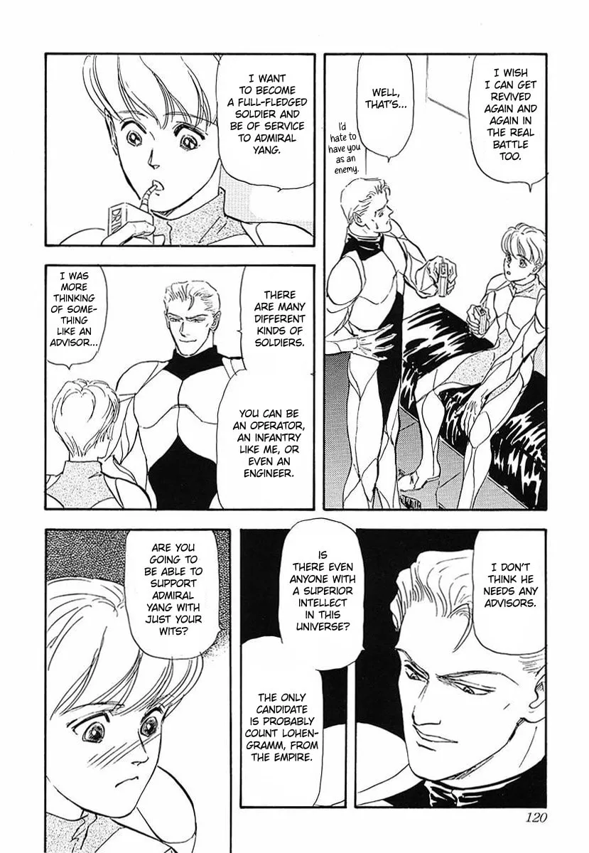 Read Ginga Eiyuu Densetsu chapter 46 image 21 on Lezhin