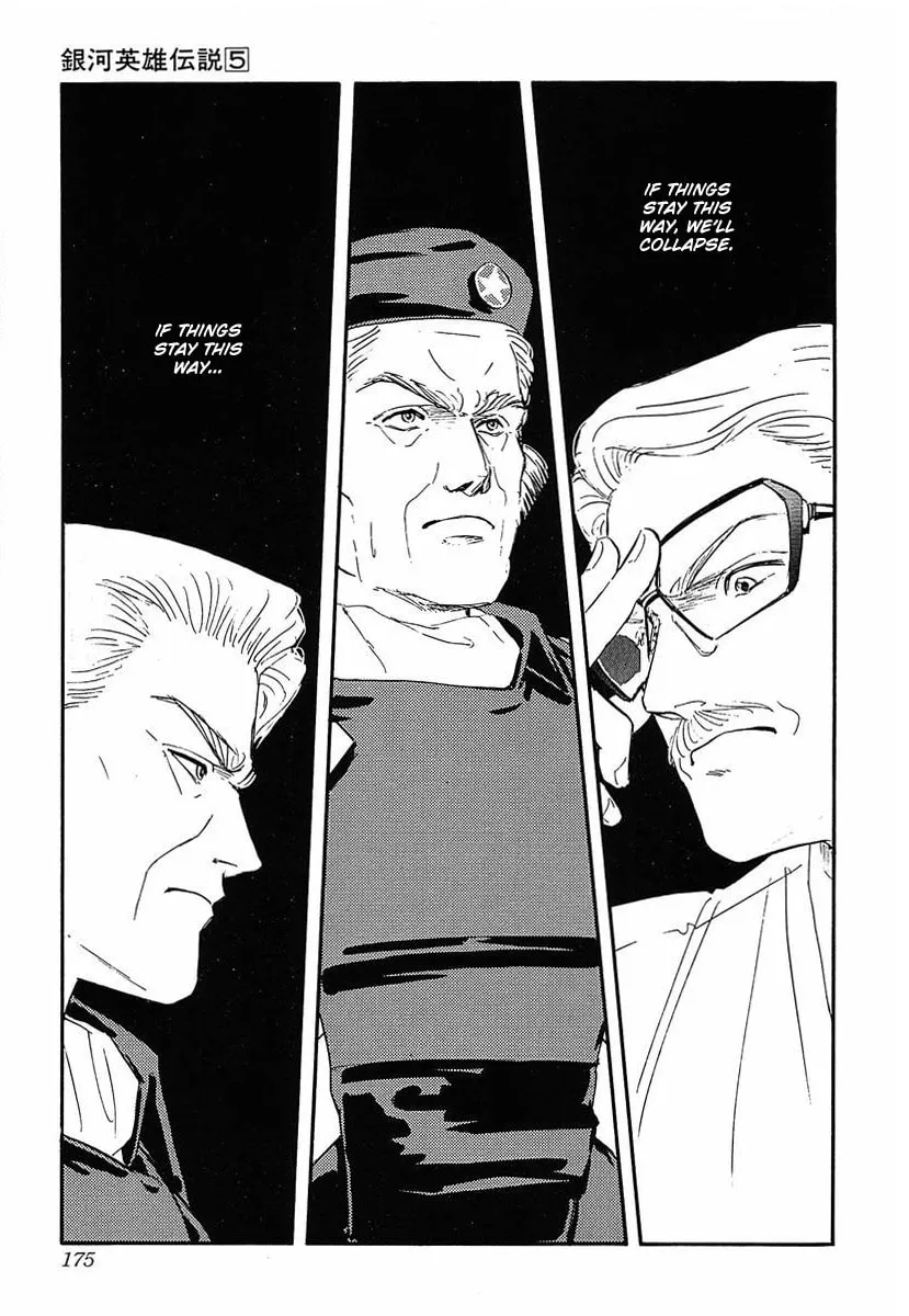 Read Ginga Eiyuu Densetsu chapter 49 image 15 on Lezhin