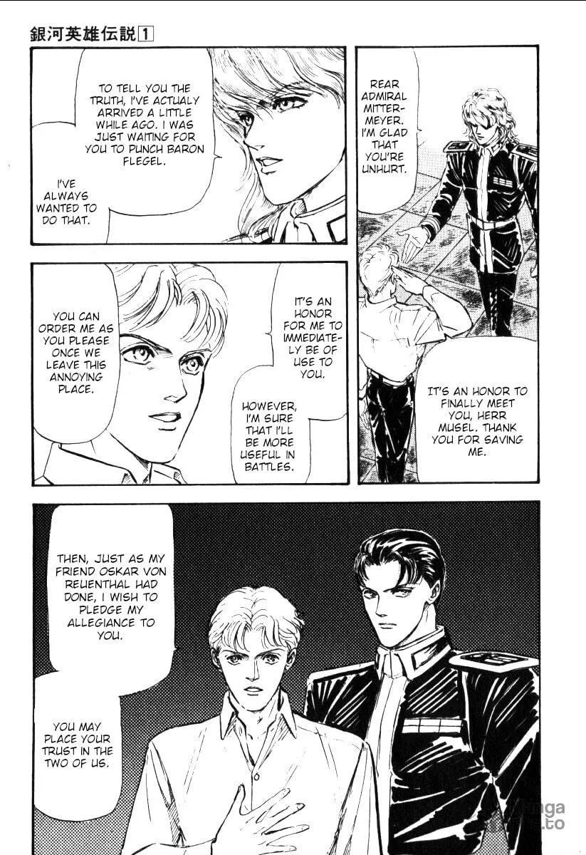 Read Ginga Eiyuu Densetsu chapter 5 image 4 on Lezhin
