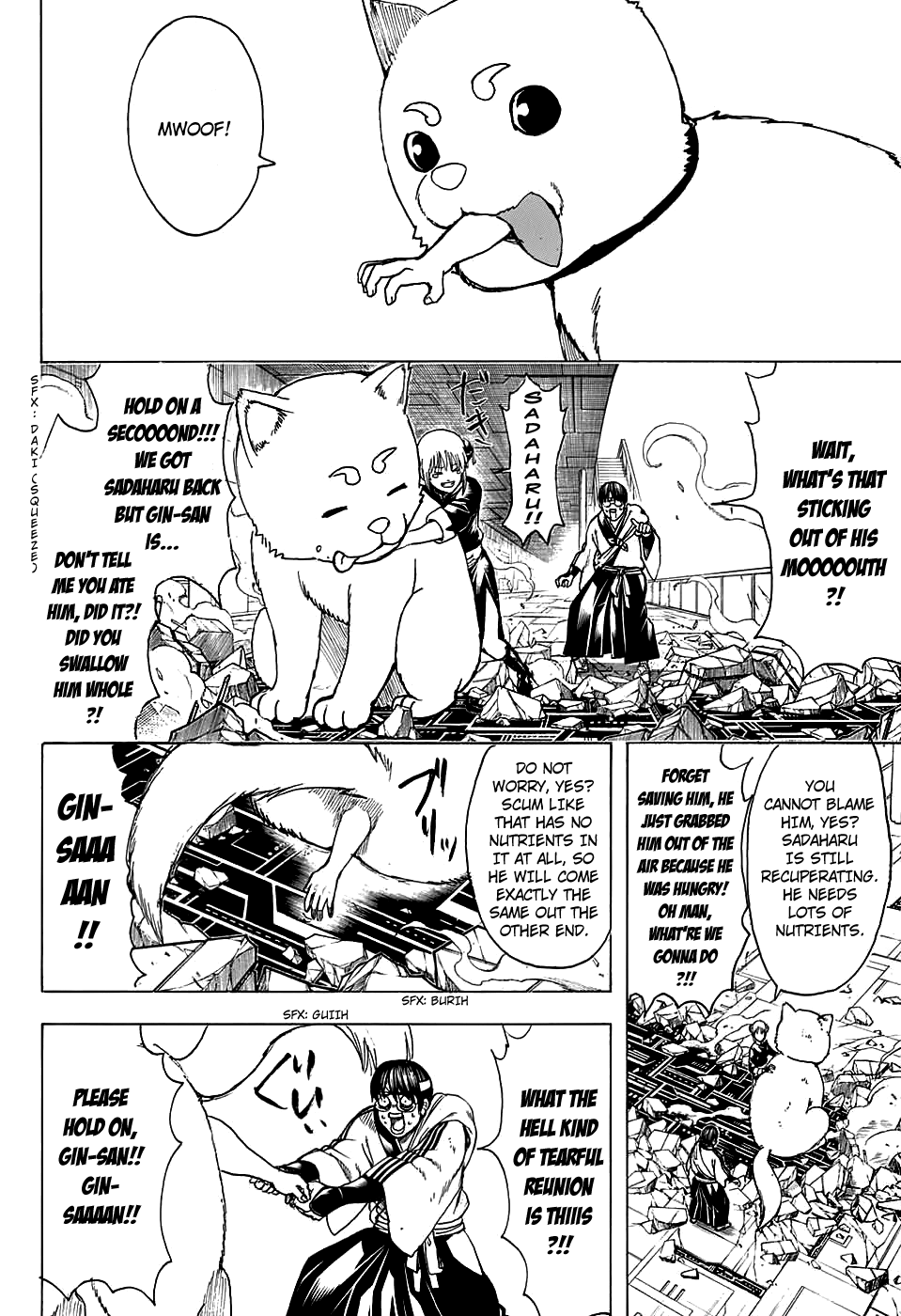 Read Gintama chapter 701 image 17 on Lezhin