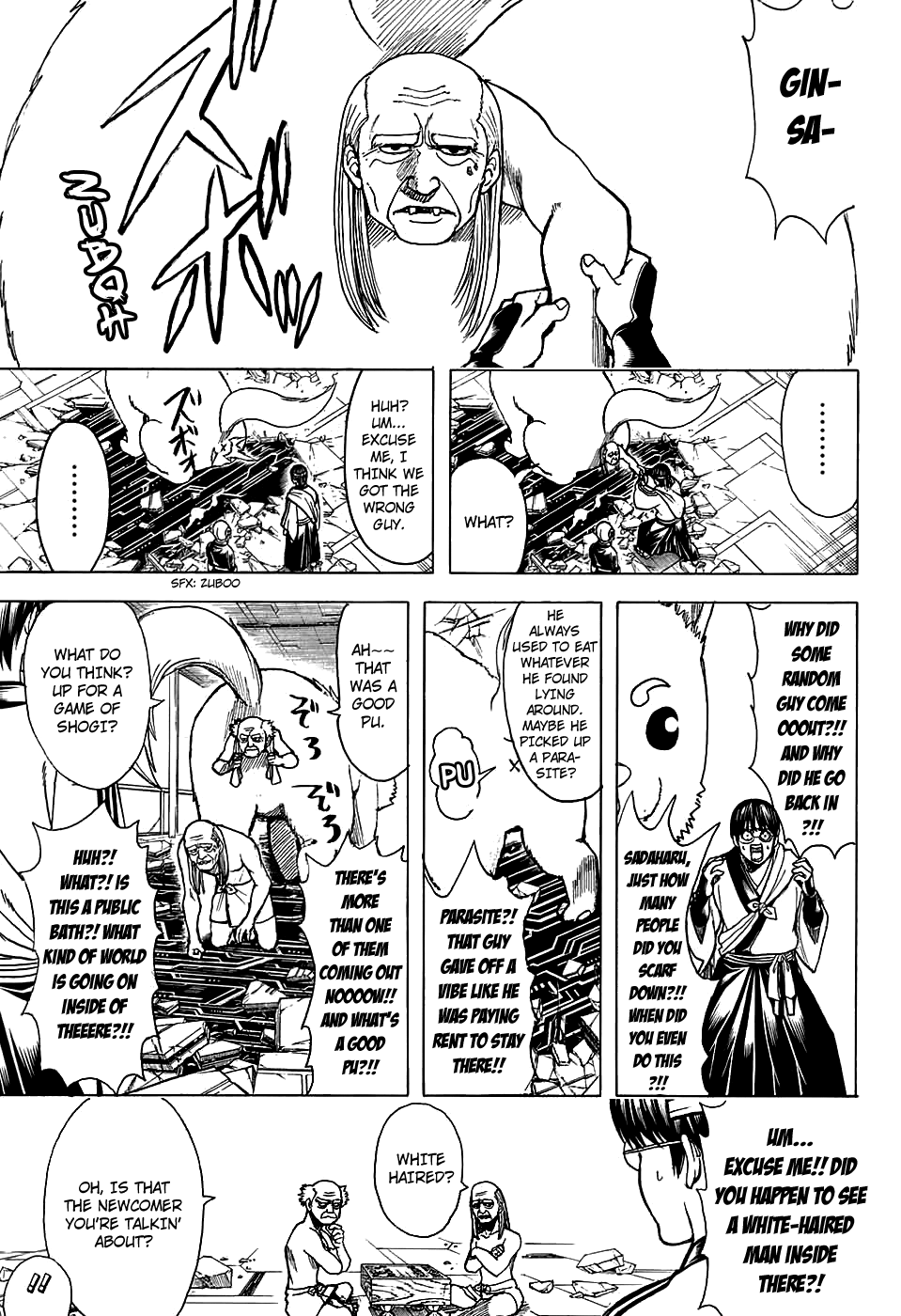Read Gintama chapter 701 image 18 on Lezhin