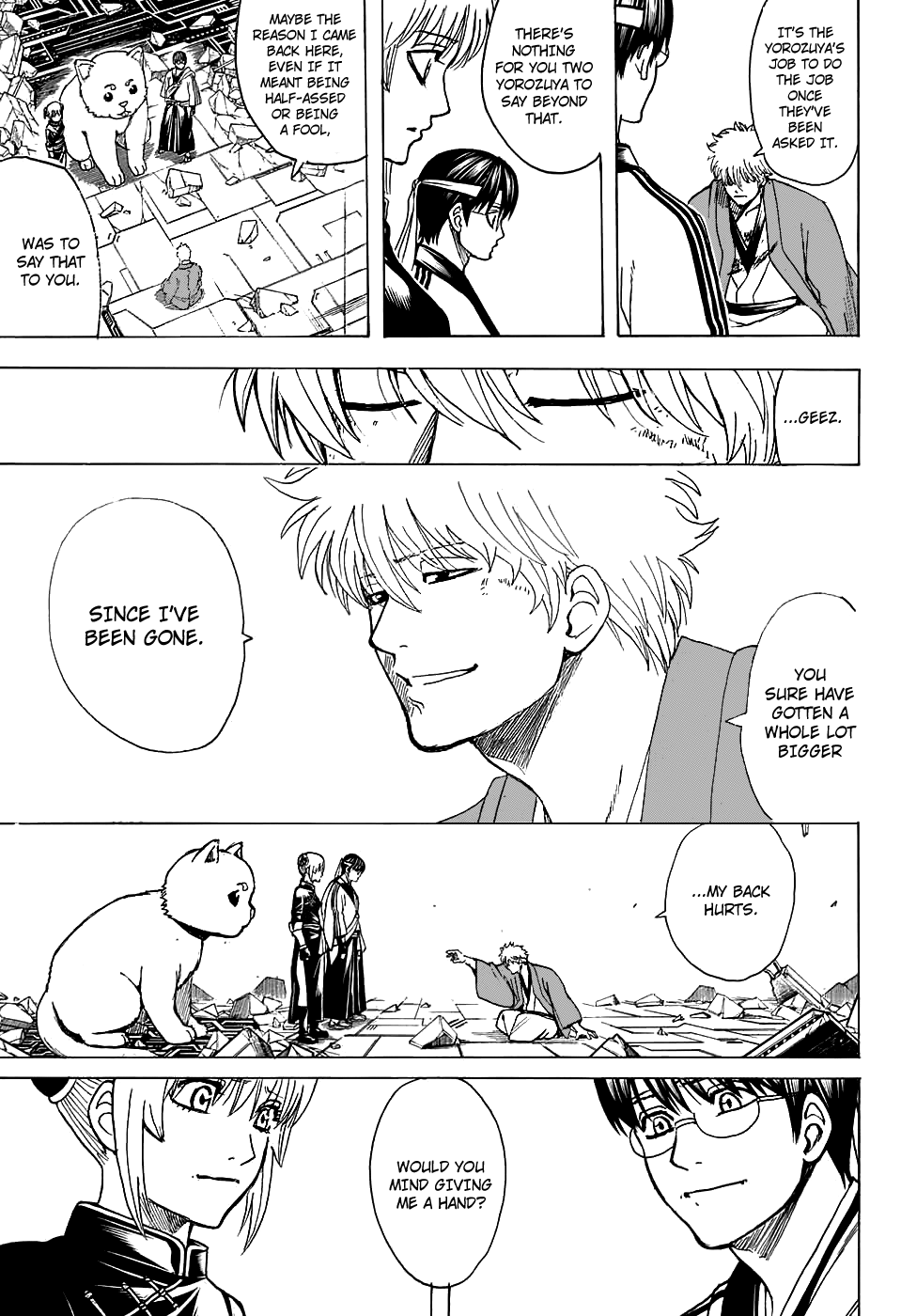 Read Gintama chapter 701 image 22 on Lezhin