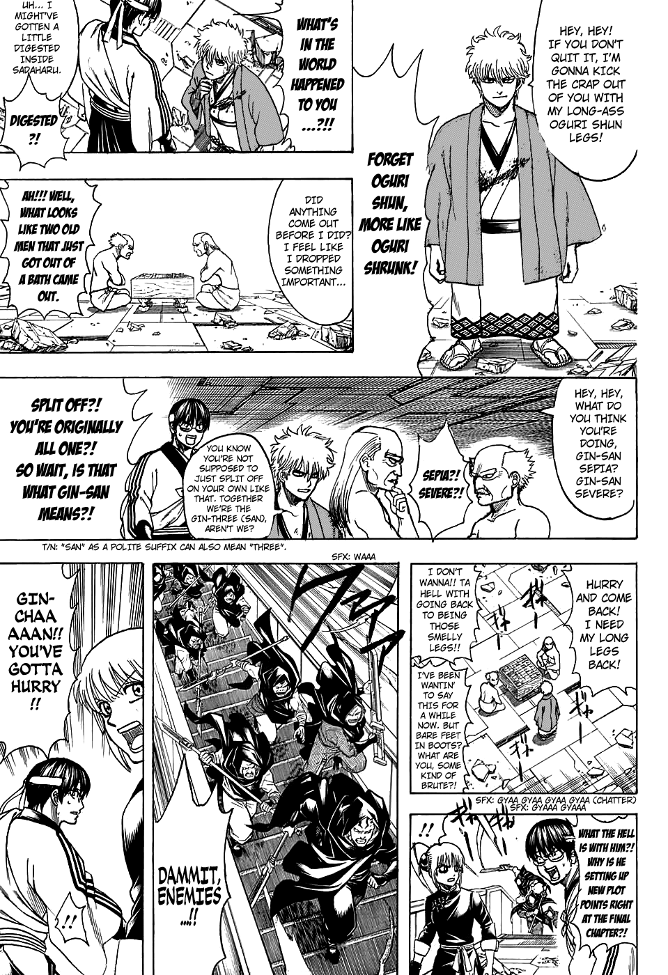 Read Gintama chapter 701 image 24 on Lezhin
