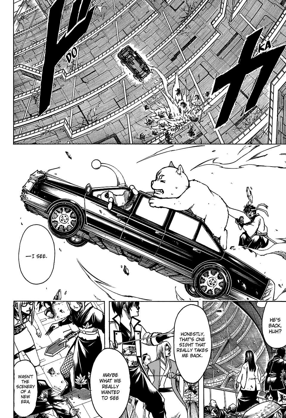 Read Gintama chapter 701 image 33 on Lezhin