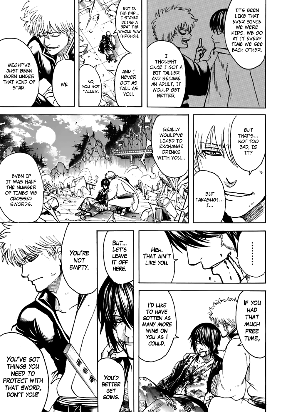 Read Gintama chapter 703 image 36 on Lezhin