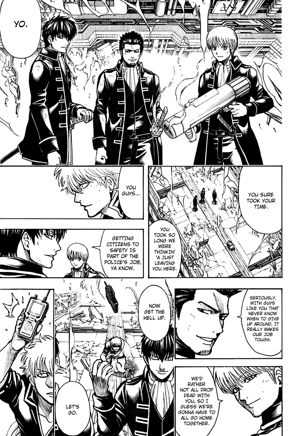Read Gintama chapter 704 image 10 on Lezhin