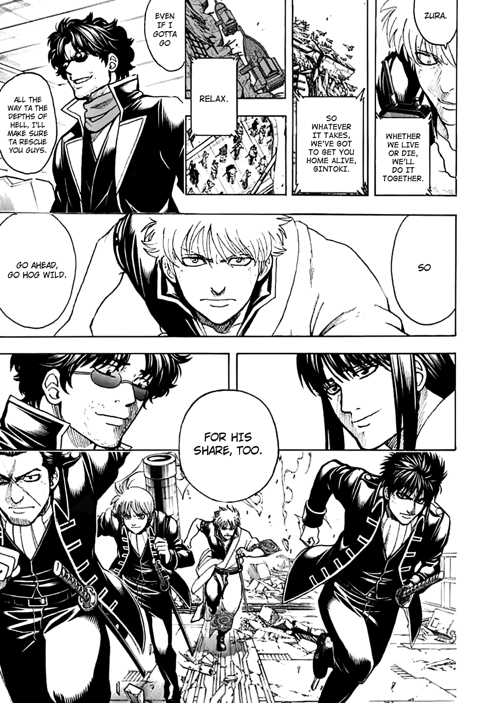 Read Gintama chapter 704 image 12 on Lezhin