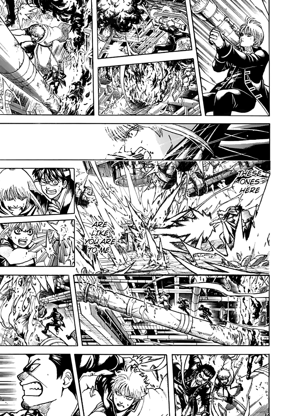 Read Gintama chapter 704 image 14 on Lezhin