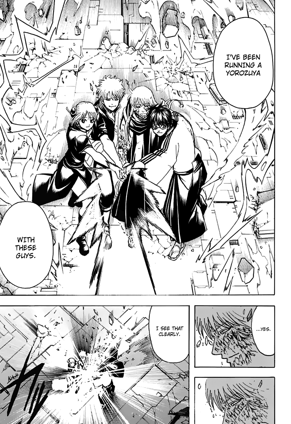 Read Gintama chapter 704 image 22 on Lezhin