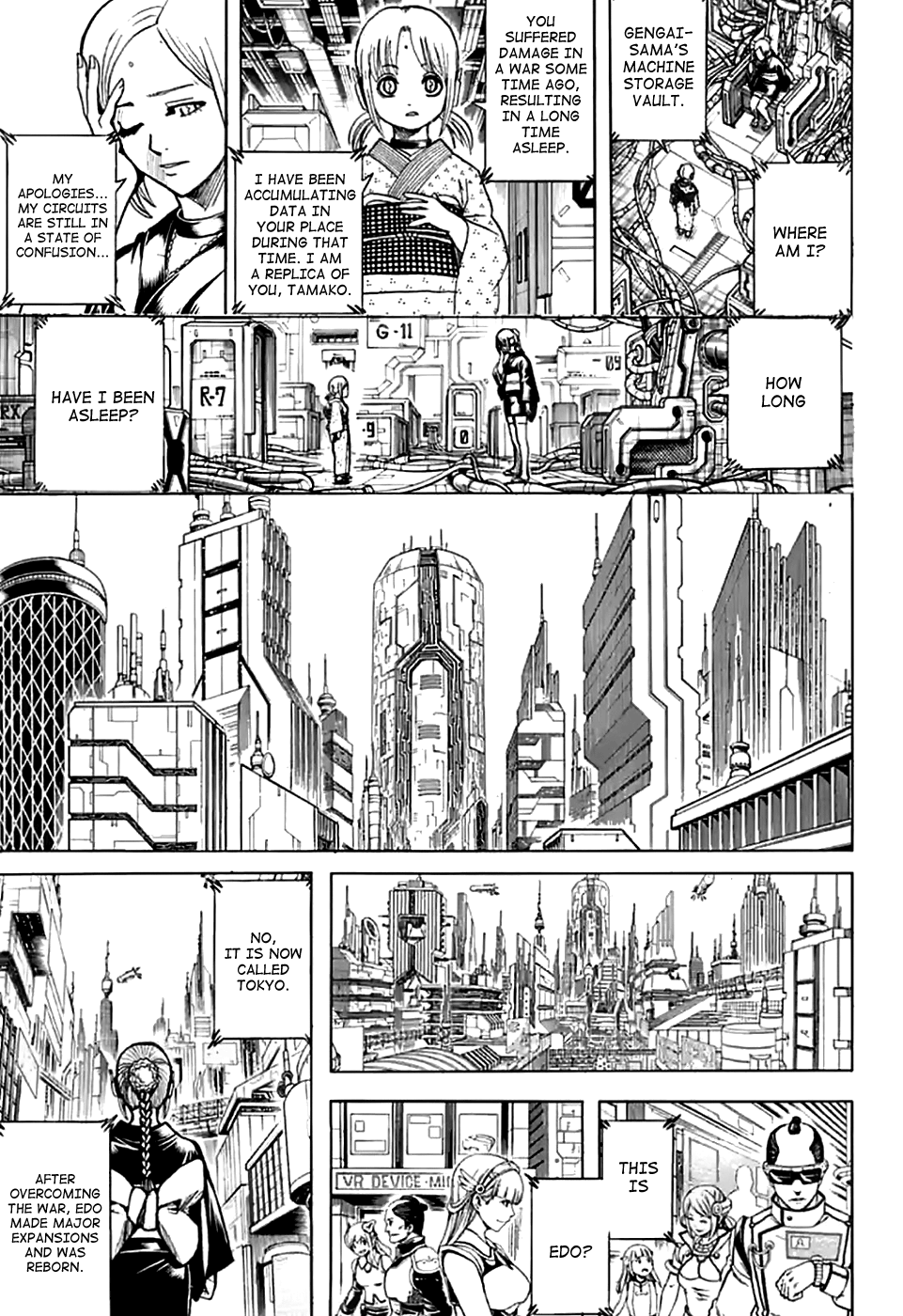 Read Gintama chapter 704 image 26 on Lezhin
