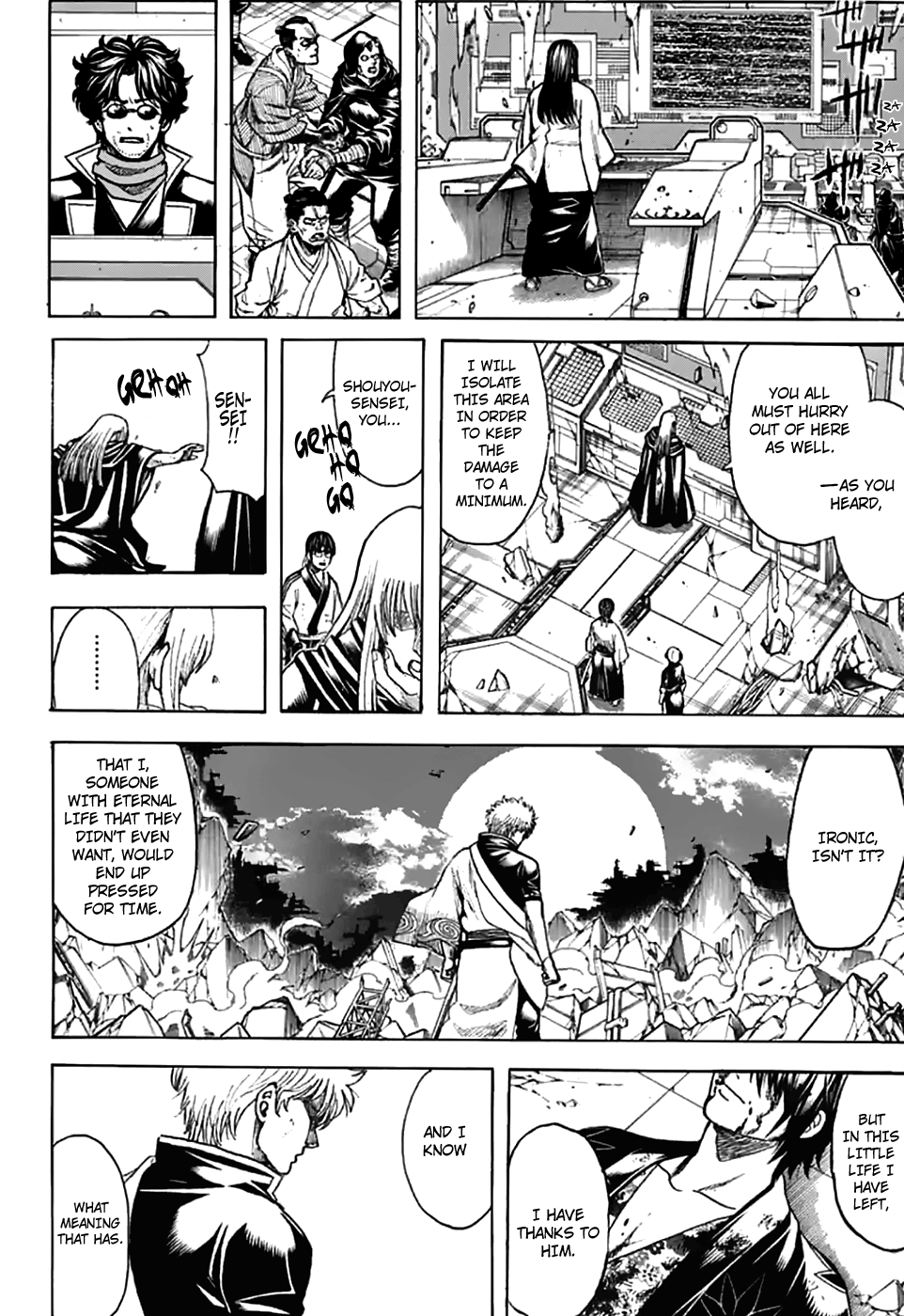 Read Gintama chapter 704 image 3 on Lezhin
