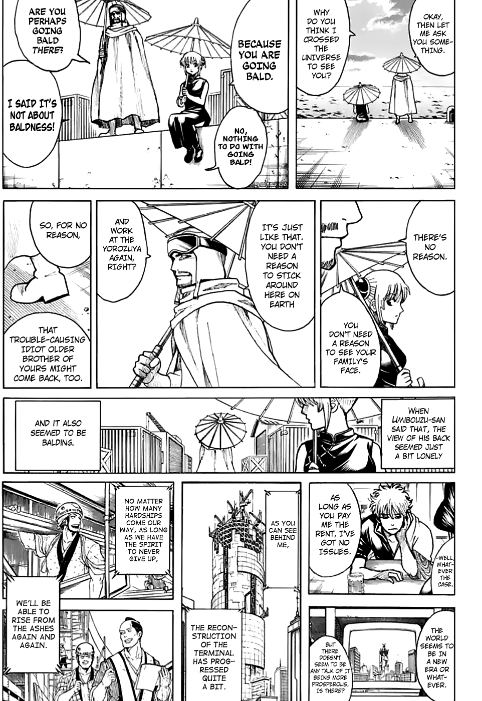 Read Gintama chapter 704 image 32 on Lezhin