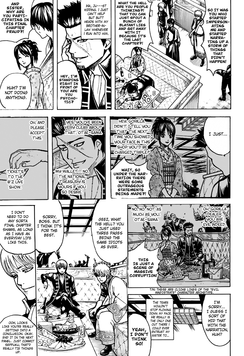 Read Gintama chapter 704 image 38 on Lezhin