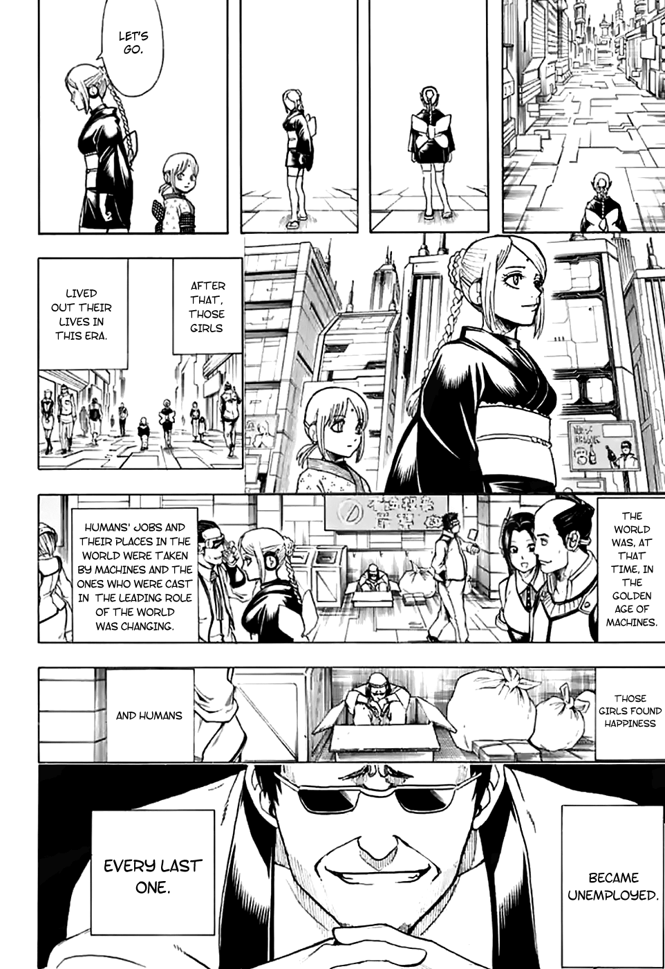 Read Gintama chapter 704 image 55 on Lezhin