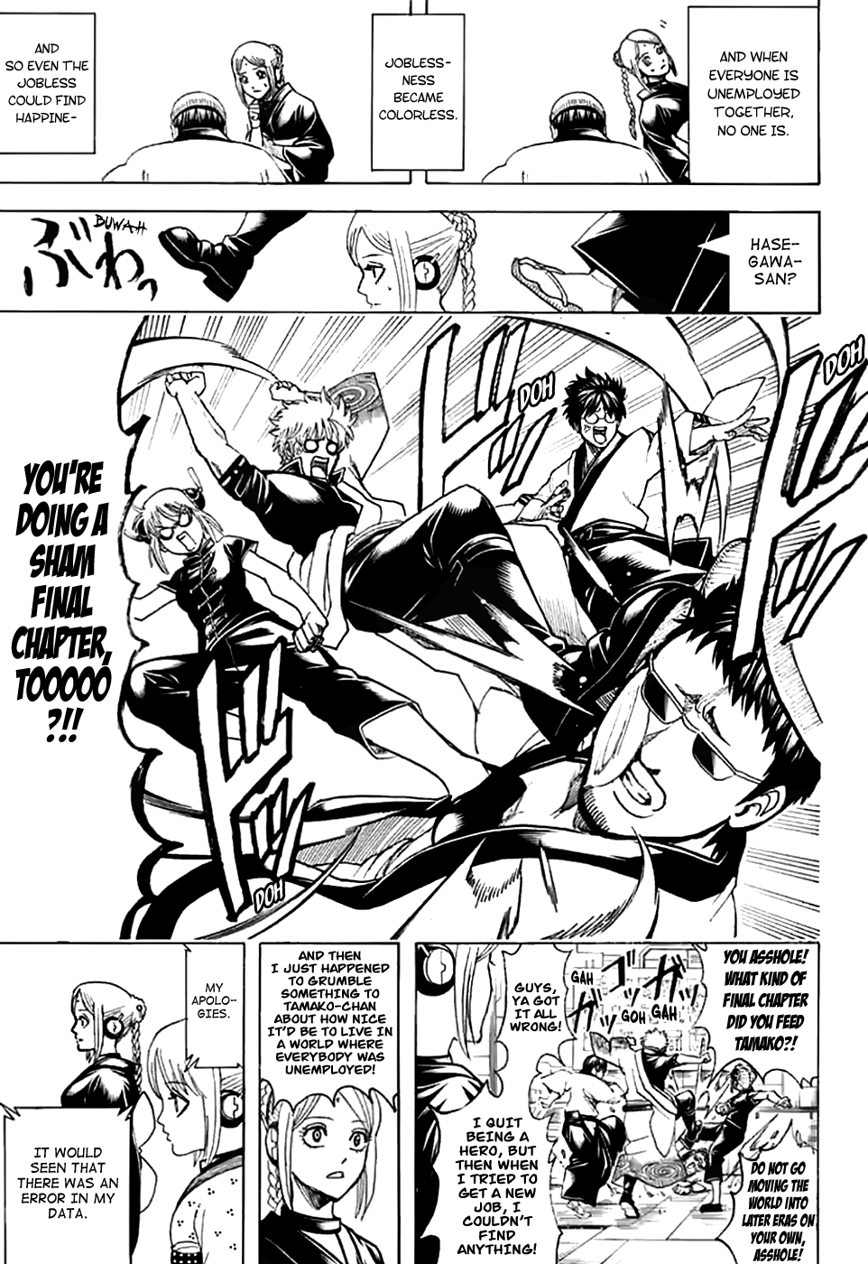 Read Gintama chapter 704 image 56 on Lezhin