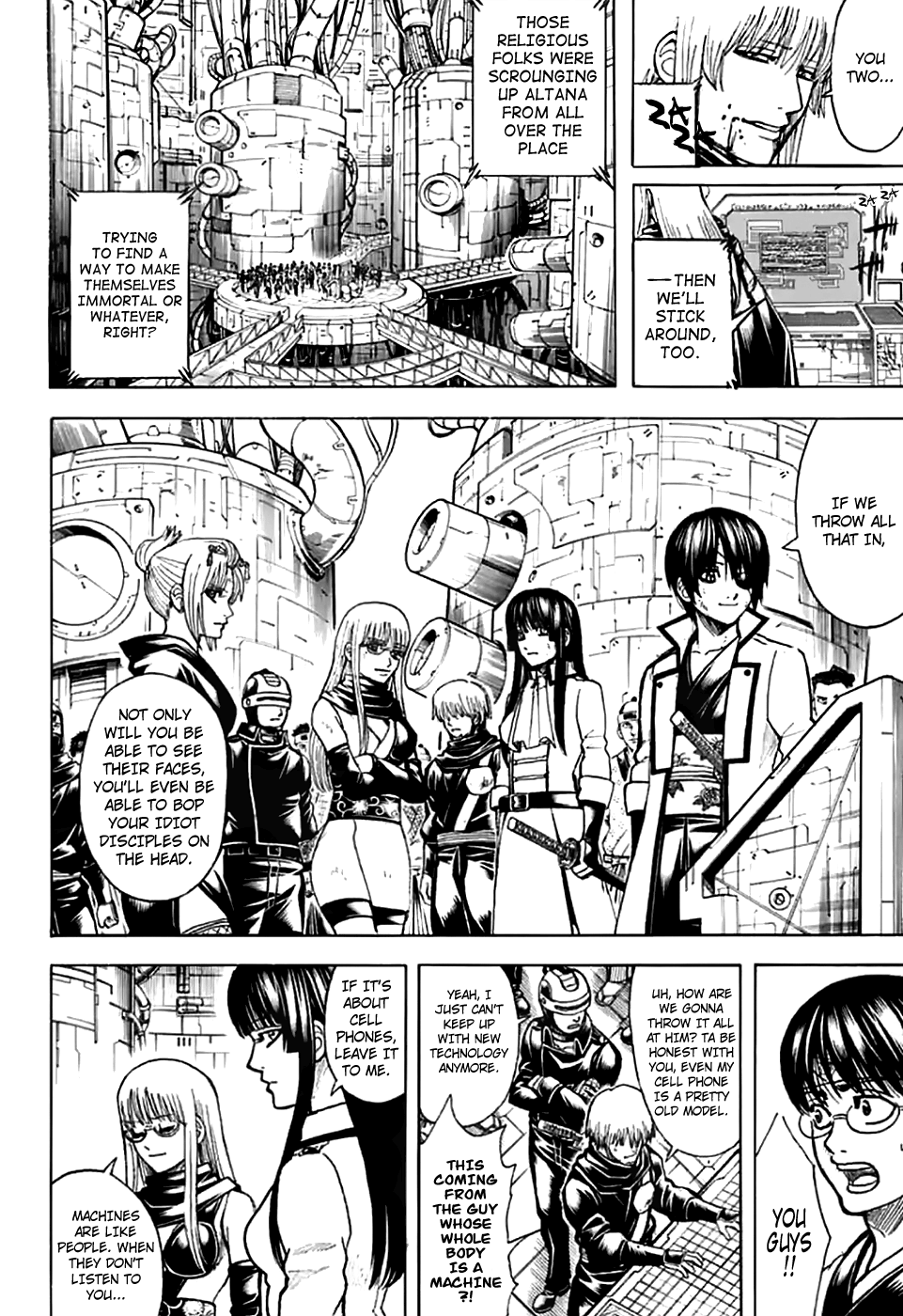 Read Gintama chapter 704 image 7 on Lezhin